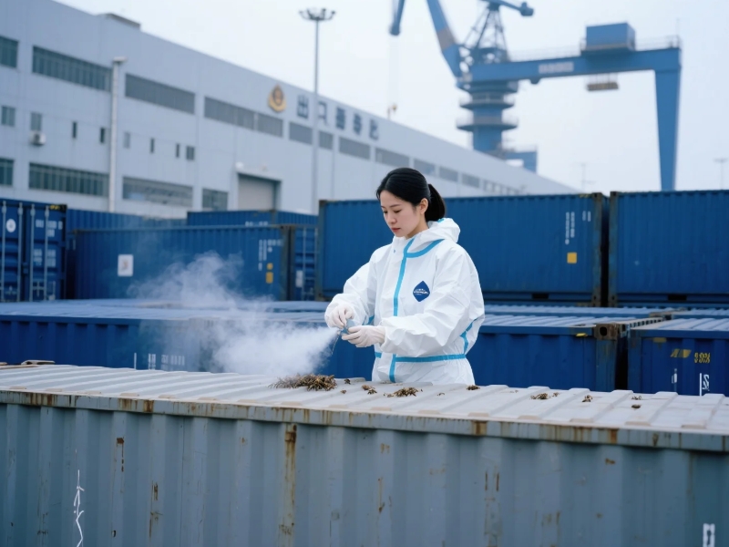 海關(guān)碼頭檢疫熏蒸